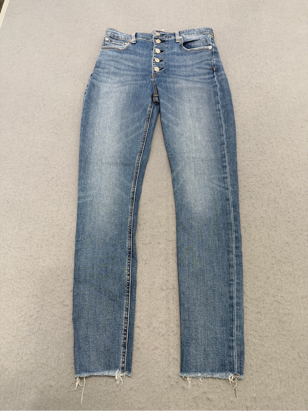Women’s Rag & Bone Light Wash High Rise Skinny Jeans Size 28 Designer Denim